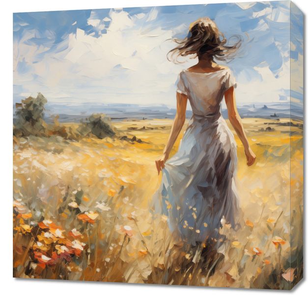 Obraz 60x60cm Podmuch Lata zdjęcie 1