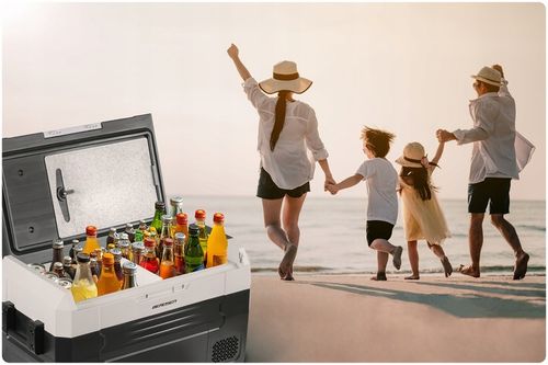 LODÓWKA KOMPRESOROWA TURYSTYCZNA SAMOCHODOWA ZAMRAŻARKA ICEMAX 32L na Arena.pl