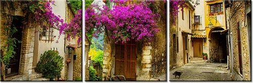 90 80CM OBRAZ T3 ELEM STARE MIASTO PROWANSJI DRUK ŚCIENNY na Arena.pl