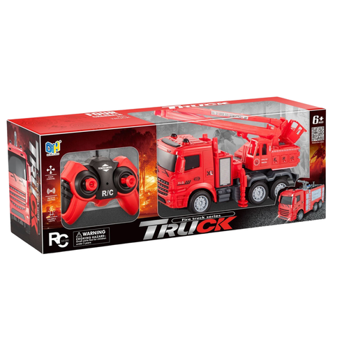 Straż Pożarna Wóz Pojazd Strażacki Zdalnie Sterowany Hak Rozsuwany Pilot na Arena.pl