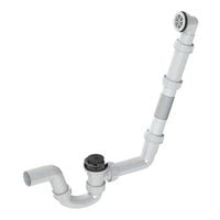 syfon wannowy nadstropowy metalowy - hr/swnm