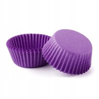 FOREMKI PAPILOTKI 50x30 mm fioletowe 100 szt