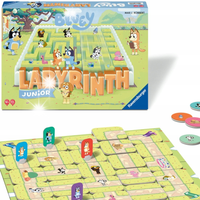 LABYRINTH Junior BLUEY Gra planszowa rodzinna Labirynt RAVENSBURGER
