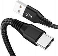 kabel przewód ładowarka mocny flex micro usb szybkie ładowanie qc 3.0 3a 2m