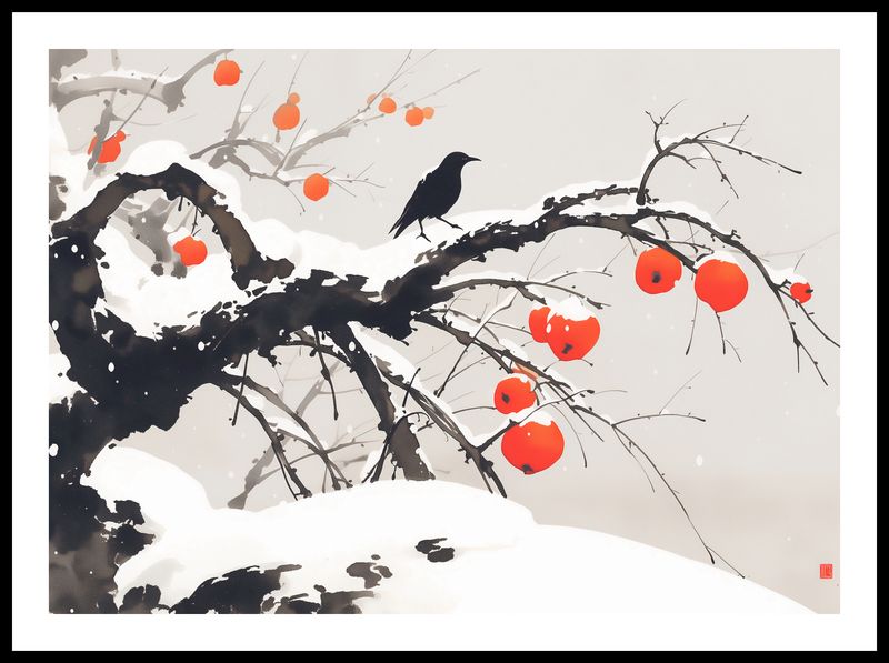 Plakat 70x50cm Wschodnia Akwarela zdjęcie 3