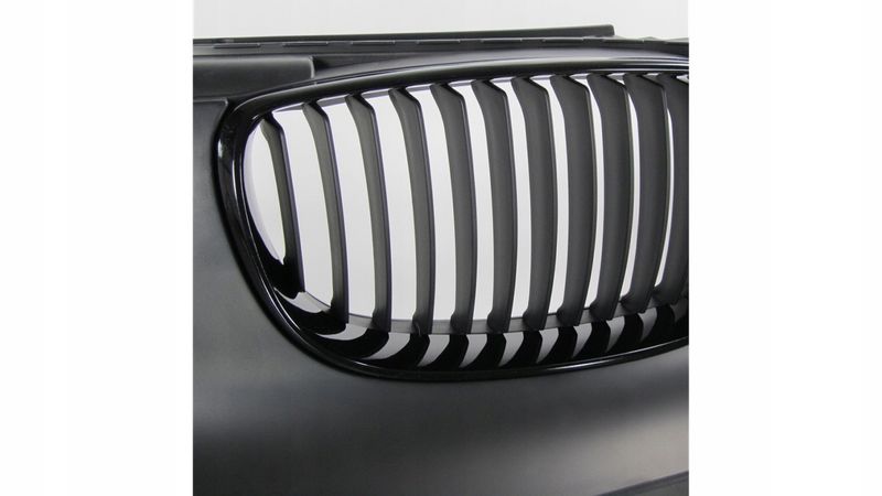 ZDERZAK Z GRILEM DO BMW E81 E87 E88 E82 OD 2004DO 2011 LOOK 1M STYLE zdjęcie 3