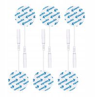 Elektrody żelowe do elektrostymulator OKRĄGŁE TENS EMS FITNESS zestaw 12szt