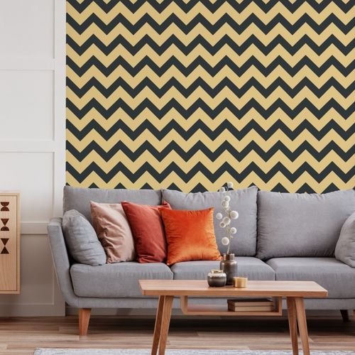 Tapeta Dla Młodzieży ZYGZAKI Wzory Geometryczne na Arena.pl