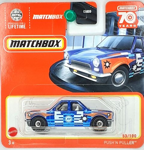 Samochód 53/100 MATCHBOX PUSH 'N PULLER NOWY 53/100 na Arena.pl