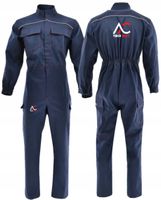 kombinezon roboczy 5 w 1 Z WŁASNYM HAFTEM odzież firmowa kwasoodporna 5szt.