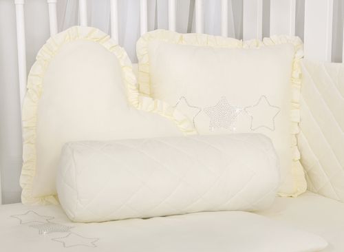 Dekoracyjna poduszka serce - kemowy na Arena.pl