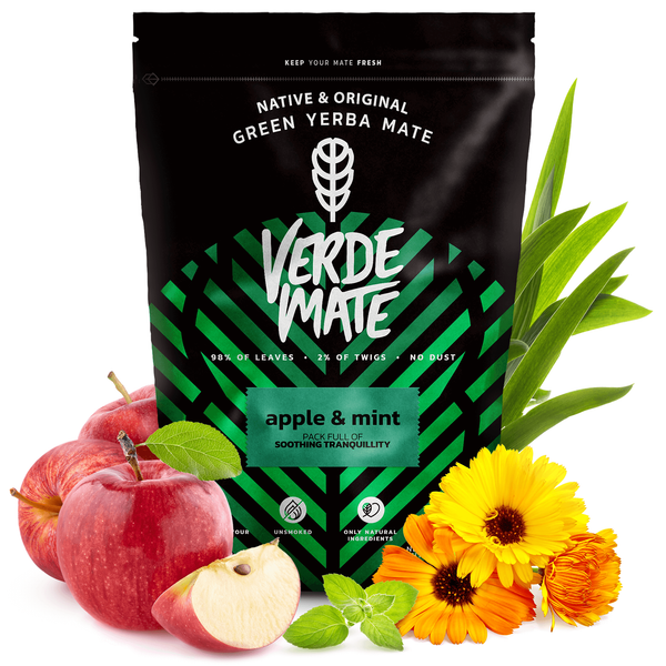 Verde Mate Green Apple & Mint 0,5 kg zdjęcie 2