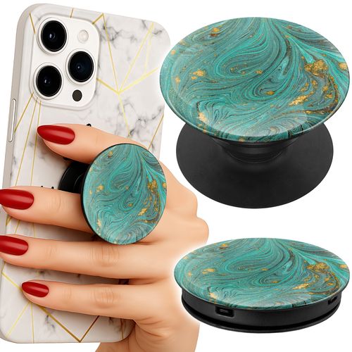 Uchwyt do telefonu Popsocket na palce / stojak - MARMUREK DAMSKIE WZORY na Arena.pl
