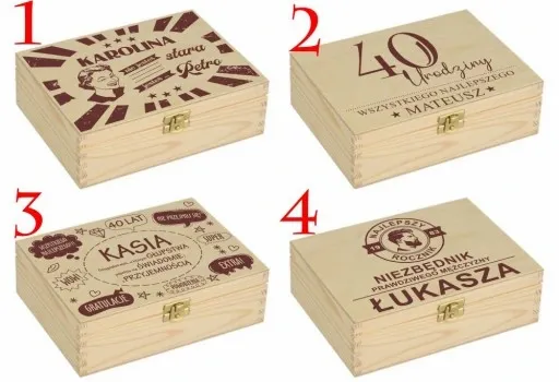 NIEZBĘDNIK PUDEŁKO PREZENT NA 18 20 30 40 50 60 URODZINY zdjęcie 4