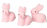 ZAJĄC ZAJĄCZEK WIELKANOCNY FIGURKA ZAJĄCZKI 3SZT