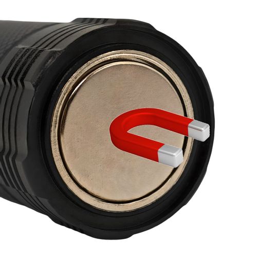 Latarka 3x LED z magnesem, 900lm, USB C, 5 trybów pracy na Arena.pl