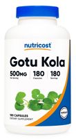 NUTRICOST Gotu Kola - Ekstrakt z gotu kola 500 mg (180 kaps.)