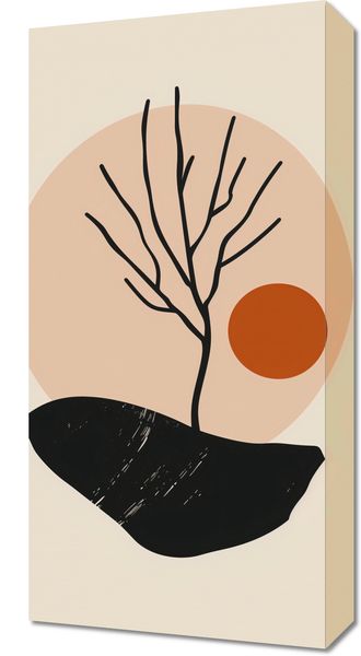 Obraz 30x60cm Nagie Drzewo zdjęcie 1