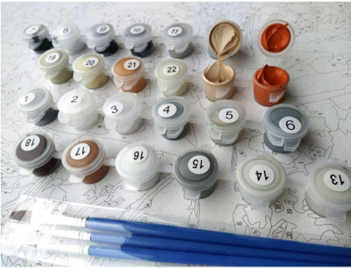 MALOWANIE PO NUMERACH MATKA BOSKA Z DZIECIATKIEM na Arena.pl