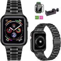 BRANSOLETKA PASEK DO APPLE WATCH 1 2 3 4 5 6 7 8 9 SE 38mm/40mm/41mm +SZKŁO