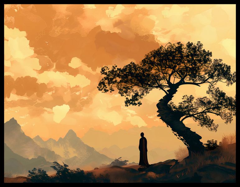 Plakat 65x50cm Zen zdjęcie 2