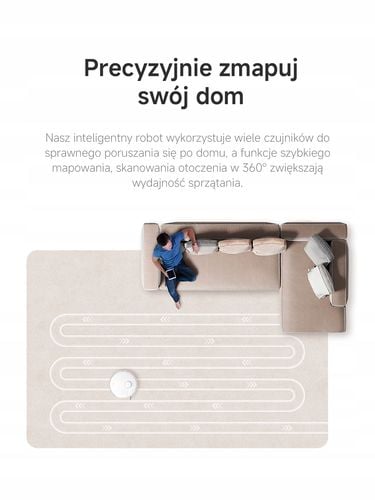 Robot sprzątający Dreame D20 Pro Plus biały na Arena.pl