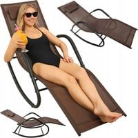 FOTEL BUJANY leżak ogrodowy na TARAS balkon ogród BUJAK plażowy WYGODNY