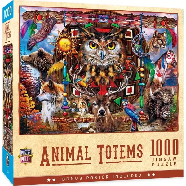 Puzzle 1000 elementów. Duch zwierząt zdjęcie 1