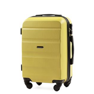 Mała kabinowa walizka KEMER WINGS AT01 S Zółta