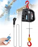 NEWTRY Wciągarka elektryczna 3w1 1500W 300 kg 120 m pilot CE podnośnik