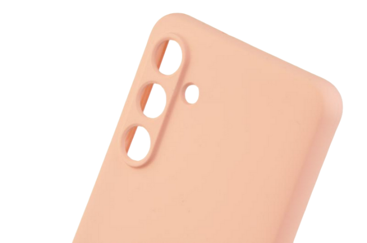 Etui silikonowe Tint do Samsung Galaxy M55 5G różowy zdjęcie 4