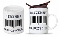 Zestaw Na Dzień Nauczyciela Kubek + Skarbonka Z Nadrukiem Ze Zdjęciem