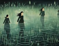 Plakat 65x50cm Pośród Ciszy