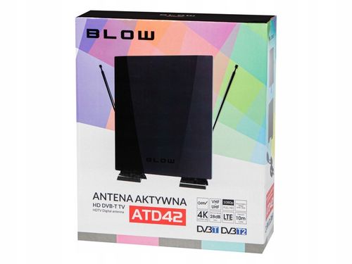 ANTENA AKTYWNA POKOJOWA ZEWNĘTRZNA TV LTE 4K FHD DVB-T2 MUX8 USB na Arena.pl
