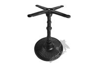 NOGA STOŁU M05 - NISKA Z KRZYŻAKIEM SŁONECZKO PEŁNE Z WYSPĄ PODSTAWA STÓŁ ŻELIWNA