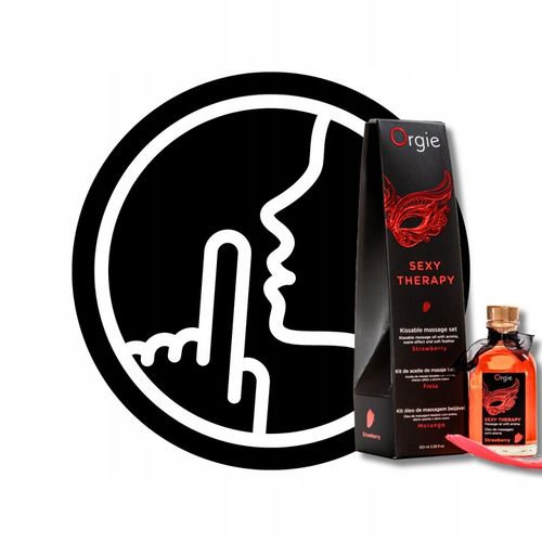 Olejek do masażu erotycznego ciała JADALNY truskawkowy ROZGRZEWAJĄCY 100 ml na Arena.pl