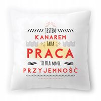 Poduszka Dla Kanara Na Urodziny Prezent Z Nadrukiem Ze Zdjęciem