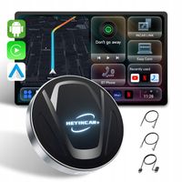 HEYINCAR Carplay Adapter bezprzewodowy Android Auto 8/128G YouTube SIM WIFI