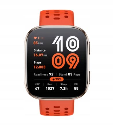 Smartwatch AMAZFIT Bip 6 Czerwony zdjęcie 2