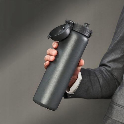 TERMOS BIDON TERMICZNY SZARY DUŻY TURYSTYCZNY SAMOCHÓD PODRÓŻ ION8 0,92 L na Arena.pl