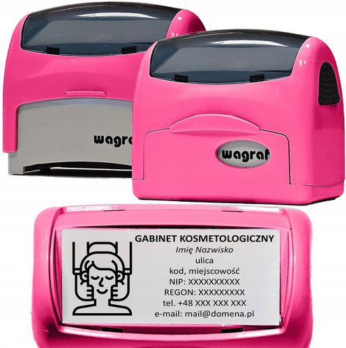 Wagraf A4 PIECZĄTKA do 8 wersów - 12 kolorów obudowy na Arena.pl