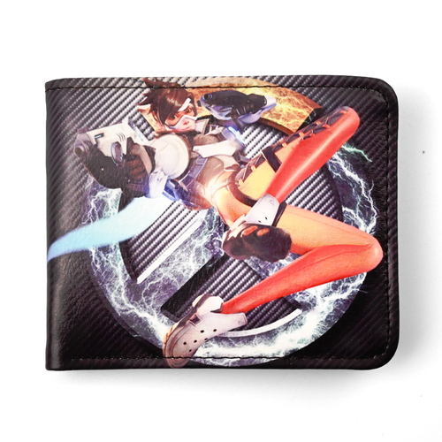 Tracer | 13 cm | Eko-Skóra | Portfel | Overwatch na Arena.pl