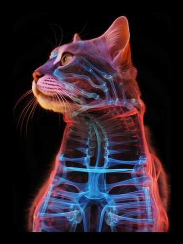 Plakat 13x18cm Anatomia Kota na Arena.pl