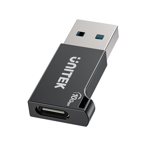 Unitek Adapter USB-A do USB-C 10Gbps czarny A1049ABK01 na Arena.pl