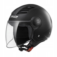 KASK OTWARTY LS2 SKUTER MOTOR CZARNY MAT OF562 S