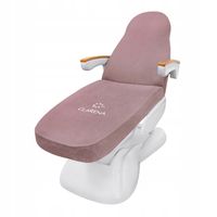 Pokrowiec na fotel frotte brązowy róż PRZEŚCIERADŁO NA ŁÓŻKO KOSMETYCZNE