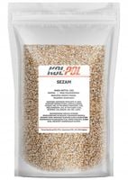 Sezam biały 1kg Łuskany ziarno naturalny jakość | Kol-Pol