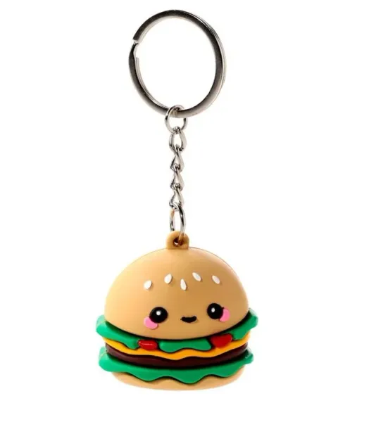 Brelok Hamburger 3D - Prezent dla Smakosza zdjęcie 1