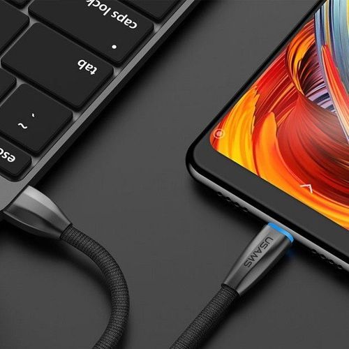 Kabel pleciony U-Light microUSB 1,2m czarny na Arena.pl