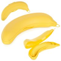 Pojemnik na Banana Kuchenny Ochronny do Przenoszenia Przewożenia Pudełko